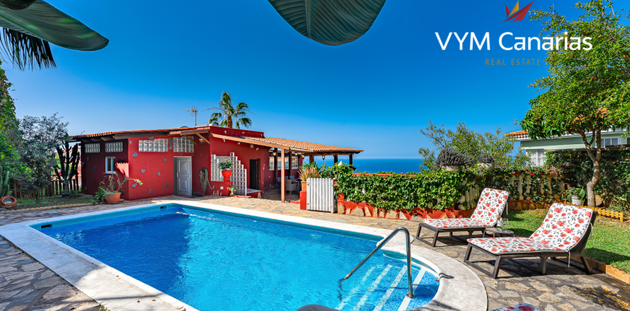 Villa in El Sauzal, Tenerife, Spanien 4 Schlafzimmer, Nr. 179419
