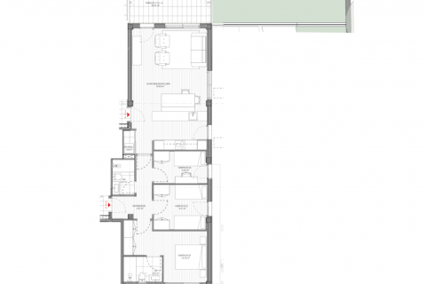 Lägenhet till salu i Cerdanyola Del Valles, Barcelona, Spanien 3 sovrum, 187 kvm. Nr. 153168 - foto 12