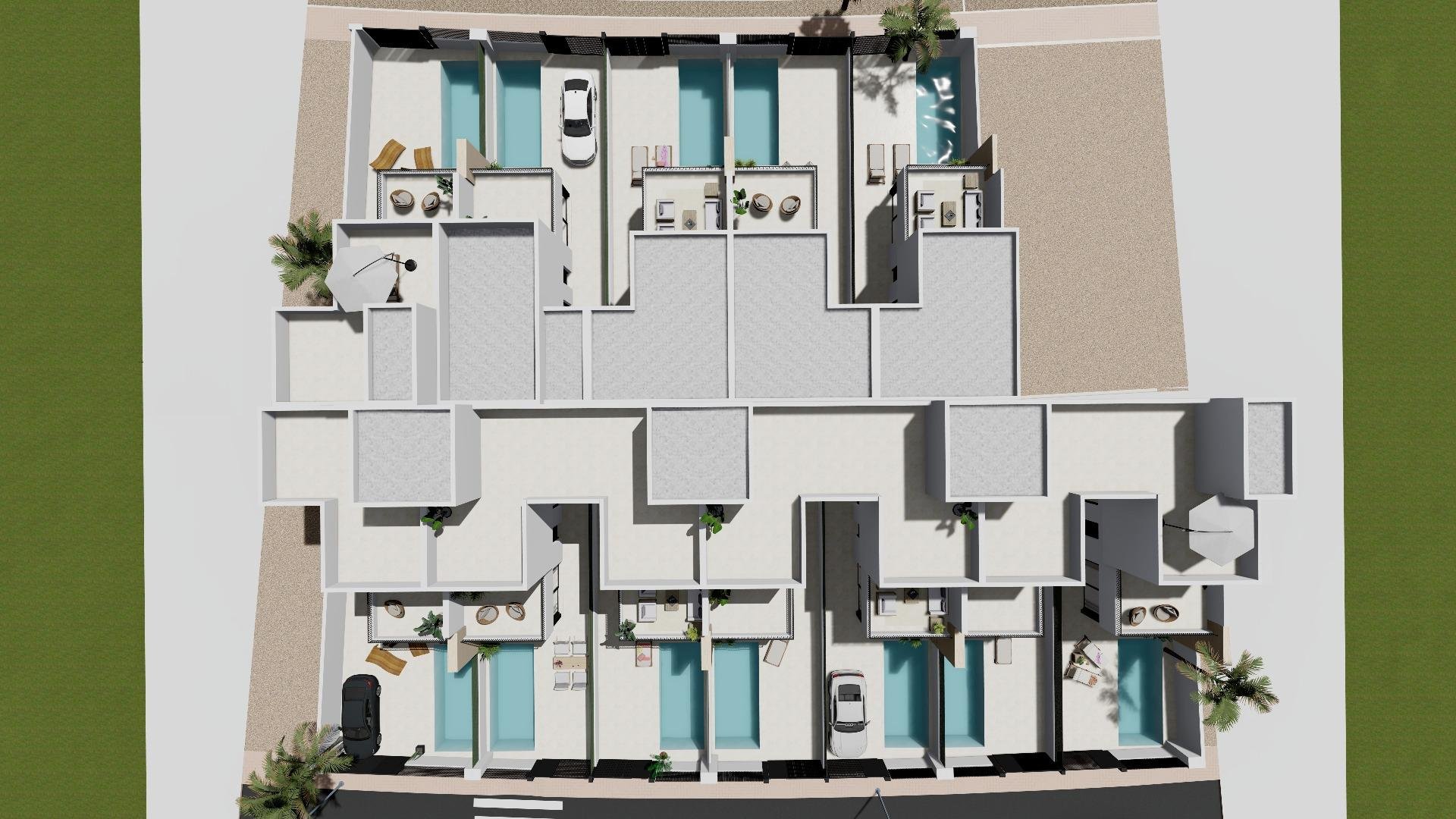 Villa in Santiago de la Ribera, Murcia, Spain 3 bedrooms, 104 sq.m. No. 151722