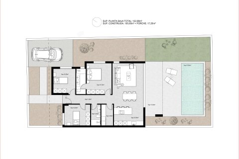 Villa zum Verkauf in Molina de Segura, Murcia, Spanien 3 Schlafzimmer, 105 m2 Nr. 143148 - Foto 26