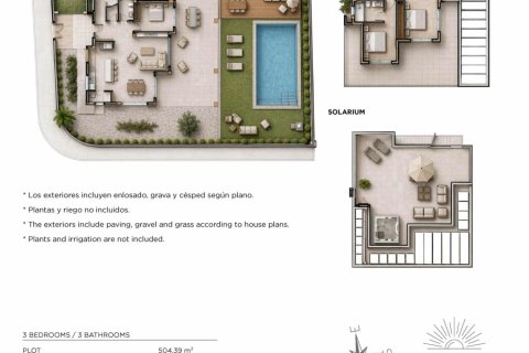 Huvila myytävänä Alicante, Espanja, 3 makuuhuonetta, 180 m2 No. 190929 - kuva 8