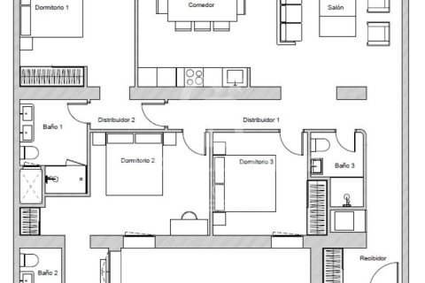 Apartment for sale in Madrid, Spain 3 bedrooms, 161 sq.m. No. 157170 - photo 5
