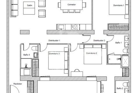 Apartment for sale in Madrid, Spain 3 bedrooms, 161 sq.m. No. 157169 - photo 5