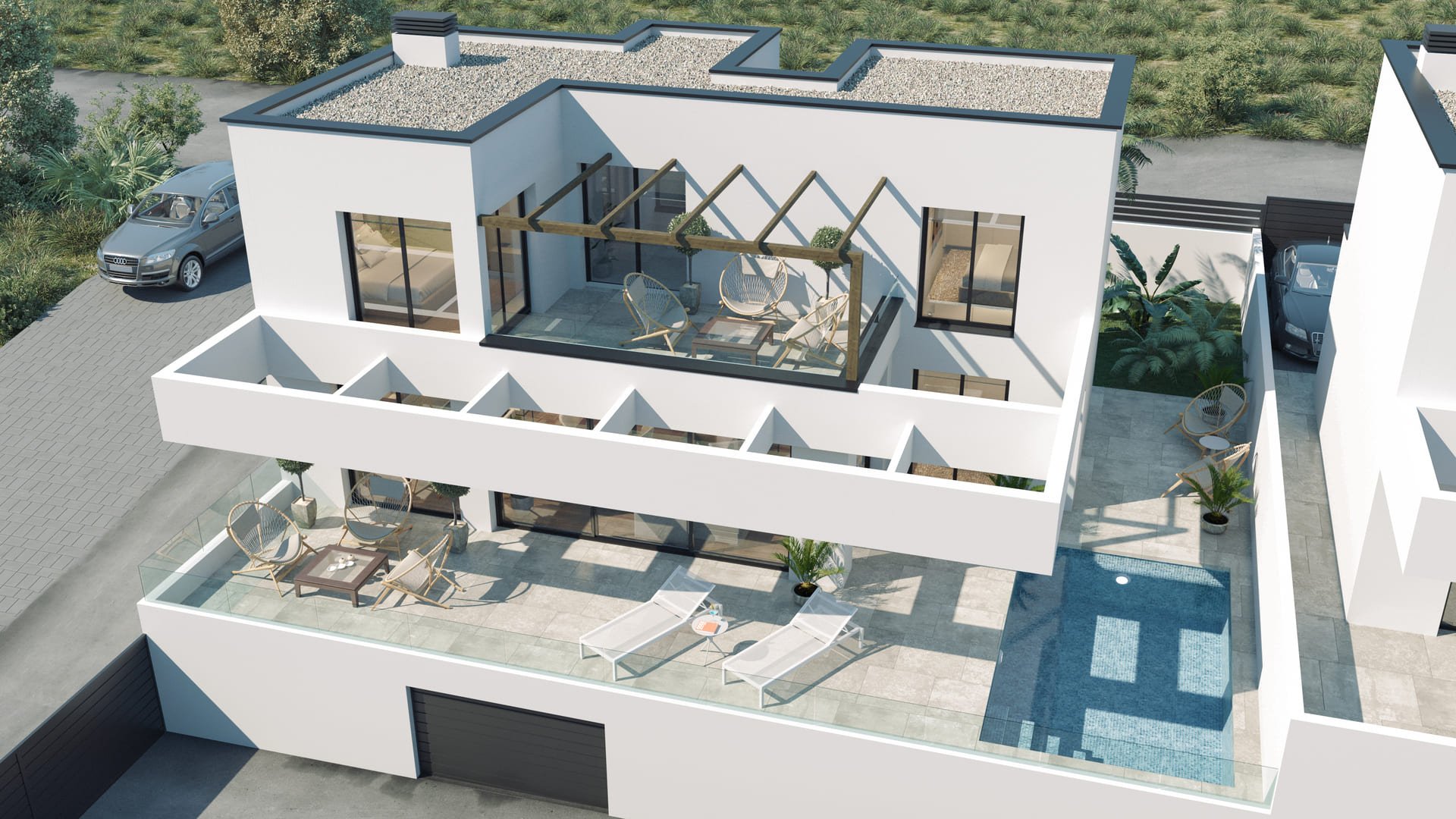 Villa in Finestrat, Alicante, Spain 3 bedrooms, 250 sq.m. No. 168191