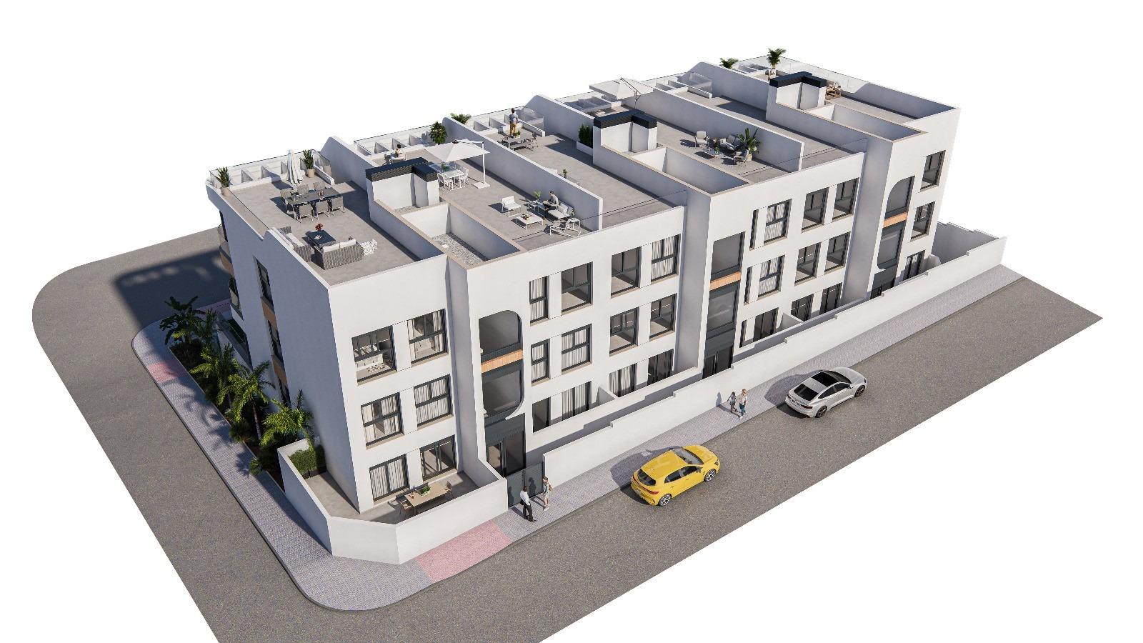 Huoneisto Benijofar, Alicante, Espanja 3 makuuhuonetta, 81 m2 No. 151601