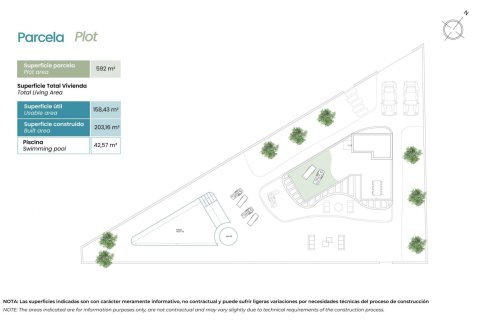 Продажа виллы в Ла Зения, Аликанте, Испания 3 спальни, 203м2 №151600 - фото 19