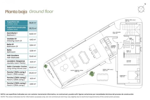 Продажа виллы в Ла Зения, Аликанте, Испания 3 спальни, 203м2 №151600 - фото 20