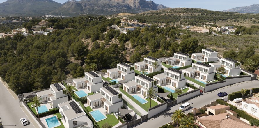 Villa i Alfaz del Pi, Alicante, Spanien 3 sovrum, 233 kvm. Nr. 146527