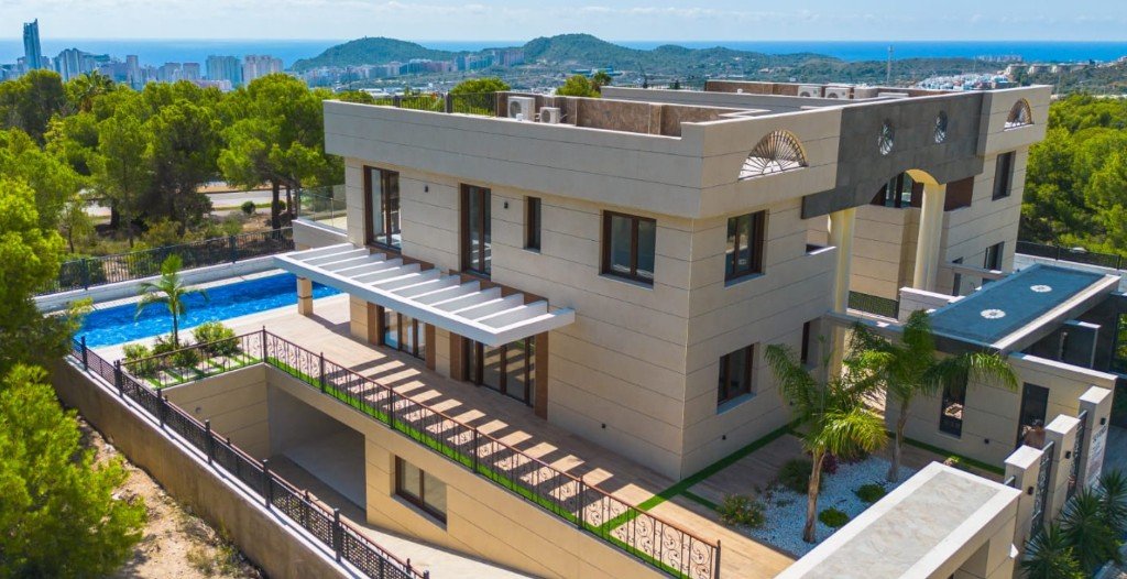 Villa en Finestrat, Alicante, España 4 dormitorios, 380 m2 No. 145199