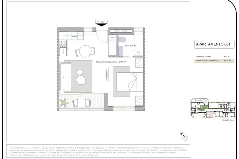 Apartamento en venta en San Pedro del Pinatar, Murcia, España 40 m2 No. 183434 - foto 13