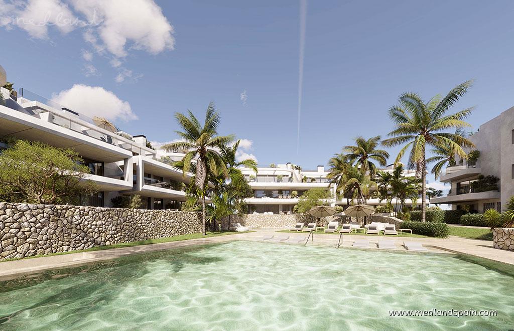 Apartment à Estepona, Malaga, Espagne 3 chambres, 136 m2 No. 179353