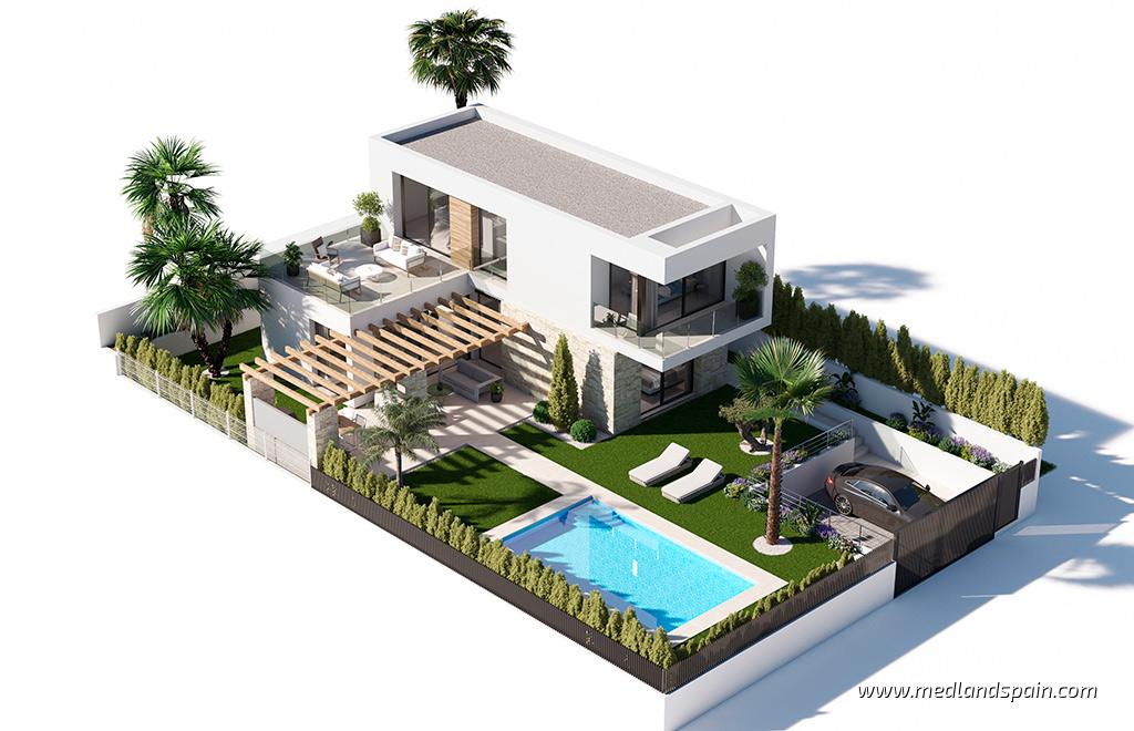 Villa à Finestrat, Alicante, Espagne 4 chambres, 571 m2 No. 179352