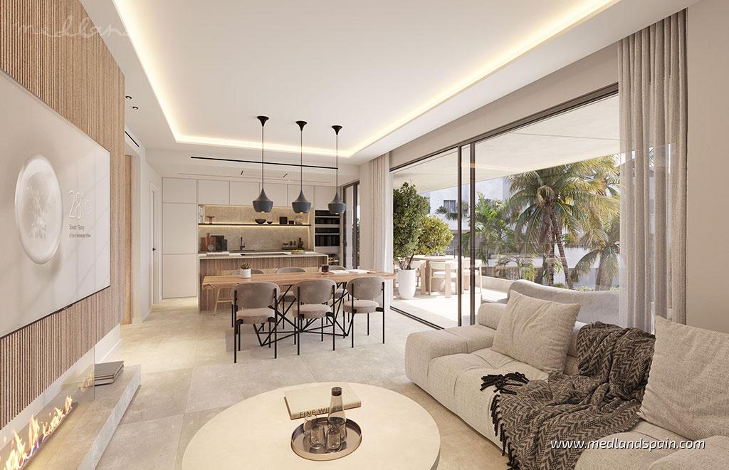 Wohnung in Estepona, Malaga, Spanien 3 Schlafzimmer, 138 m2 Nr. 179356