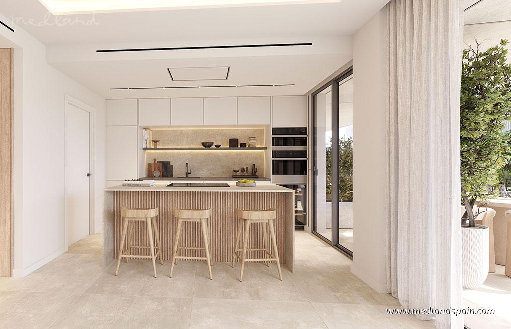 Huoneisto Estepona, Malaga, Espanja 3 makuuhuonetta, 156 m2 No. 179354