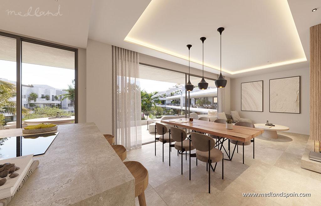 Huoneisto Estepona, Malaga, Espanja 3 makuuhuonetta, 156 m2 No. 179354