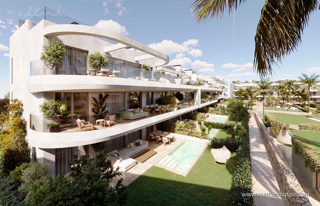 Apartment à Estepona, Malaga, Espagne 2 chambres, 112 m2 No. 179355