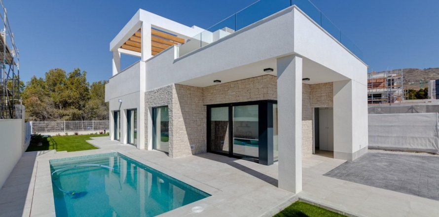 Villa in Finestrat, Alicante, Spain 3 bedrooms,  No. 165224