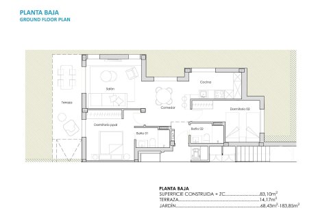 Apartment for sale Torre-Pacheco, Murcia, Spain 2 bedrooms, 83 sq.m. No. 134744 - photo 24