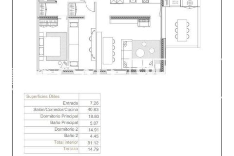 Apartamento en venta en Principado De Andorra (Ninguna Poblacion Tiene C.P.), Lérida, España 2 dormitorios, 124 m2 No. 157189 - foto 15