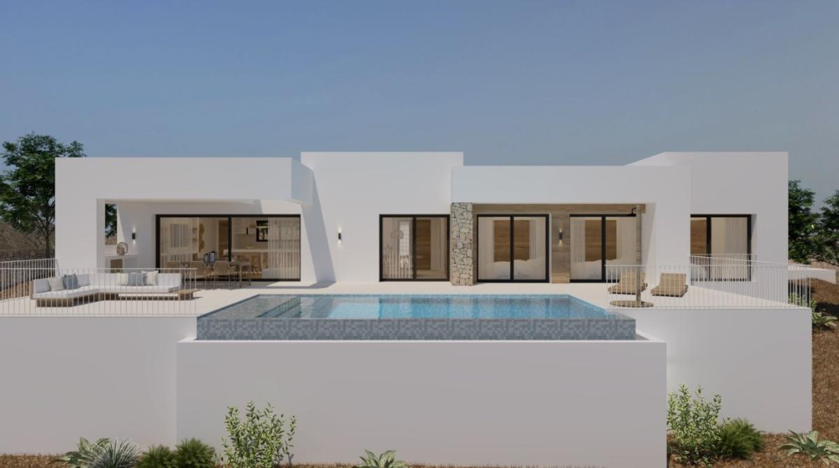 Villa en Alcalalí, Alicante, España 3 dormitorios, 240 m2 No. 78842