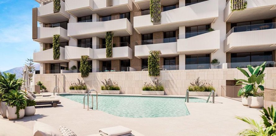 Huoneisto Mijas Costa, Malaga, Espanja 3 makuuhuonetta, 127 m2 No. 144478