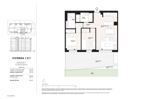 Huoneisto myytävänä Villajoyosa, Alicante, Espanja, 2 makuuhuonetta, 95 m2 No. 137586 - kuva 17
