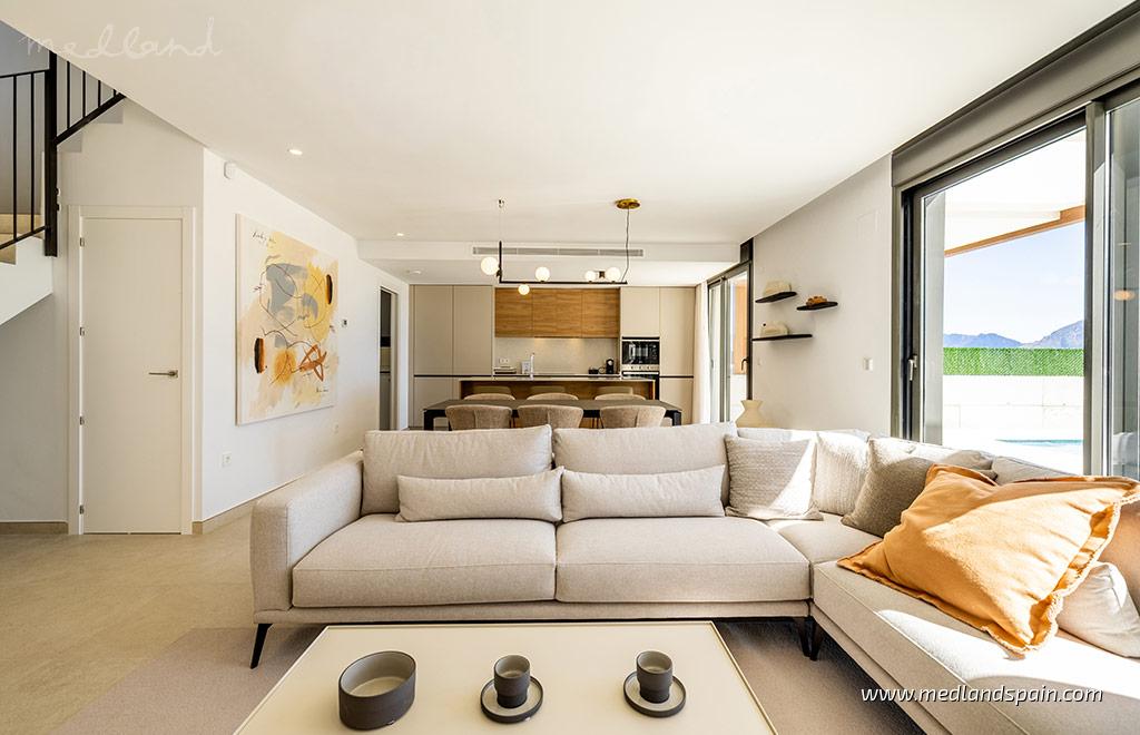 Villa en La Nucia, Alicante, España 3 dormitorios, 123 m2 No. 179387