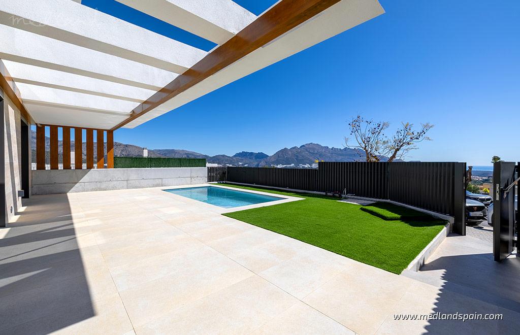 Villa en La Nucia, Alicante, España 3 dormitorios, 123 m2 No. 179387