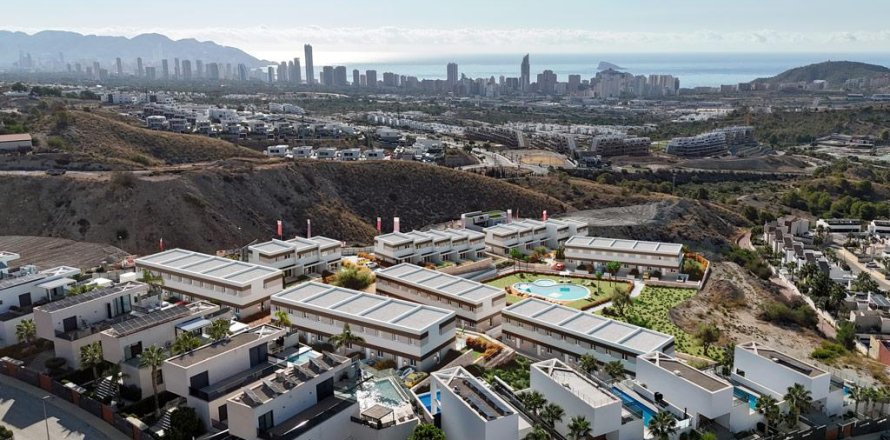 Villetta a schiera a Finestrat, Alicante, Spagna 3 camere da letto, 115 mq. N° 149384