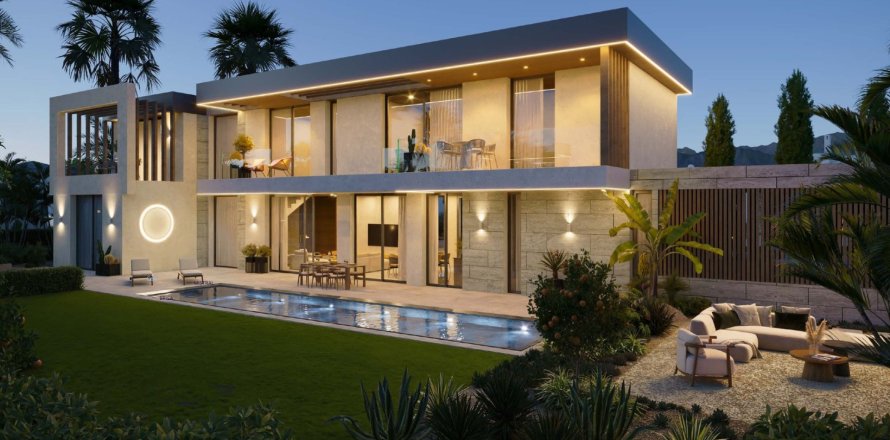 Villa in Estepona, Malaga, Spain 5 bedrooms, 355 sq.m. No. 148248