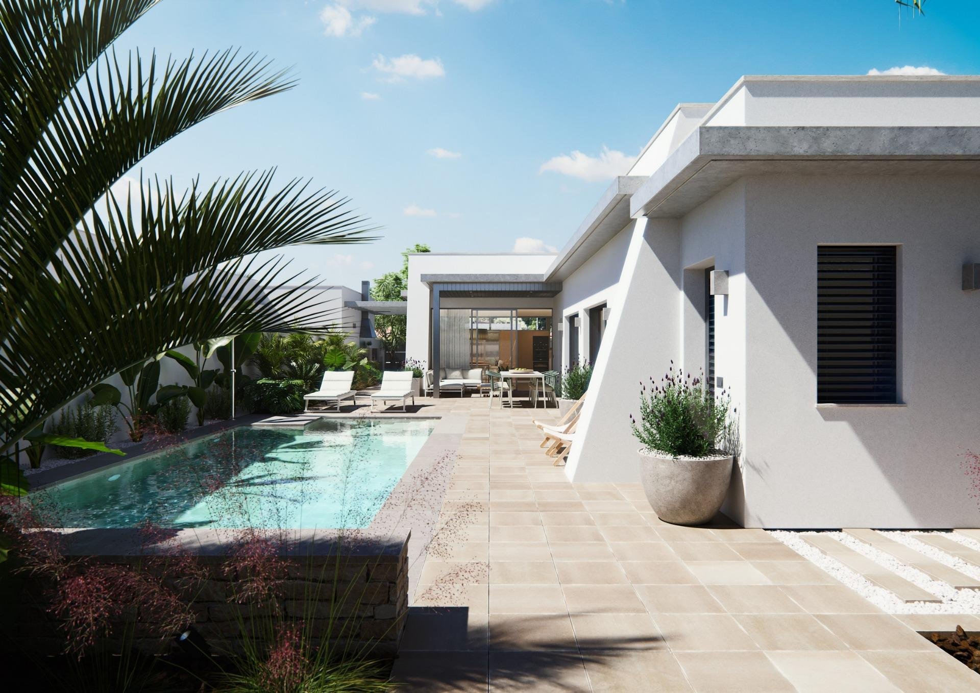 Villa i San Javier, Murcia, Spanien 3 sovrum, 217 kvm. Nr. 148251