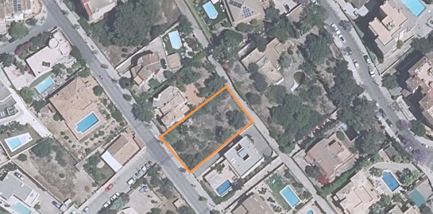 Tontti Palma de Majorca, Mallorca, Espanja 751 m2 No. 167508