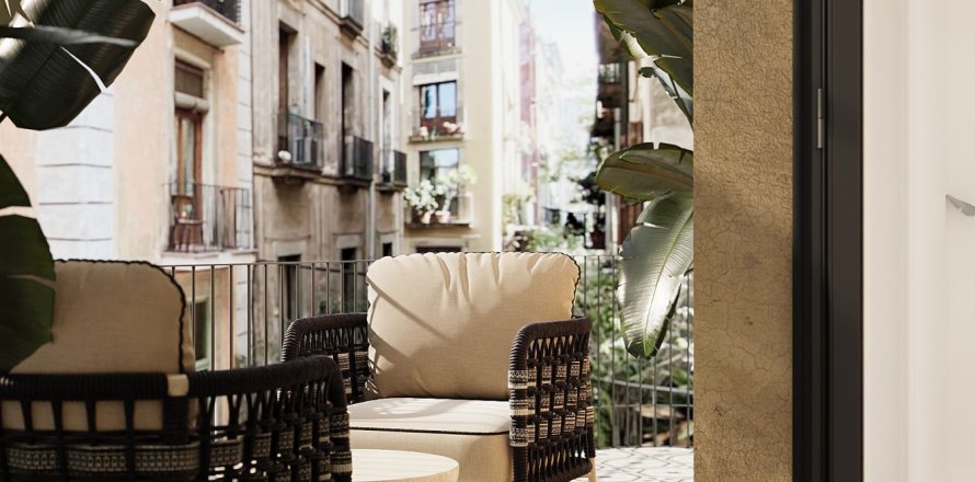 Apartament w Ciutat Vella, Barcelona, Hiszpania 3 sypialnie, 68 mkw. nr 141416