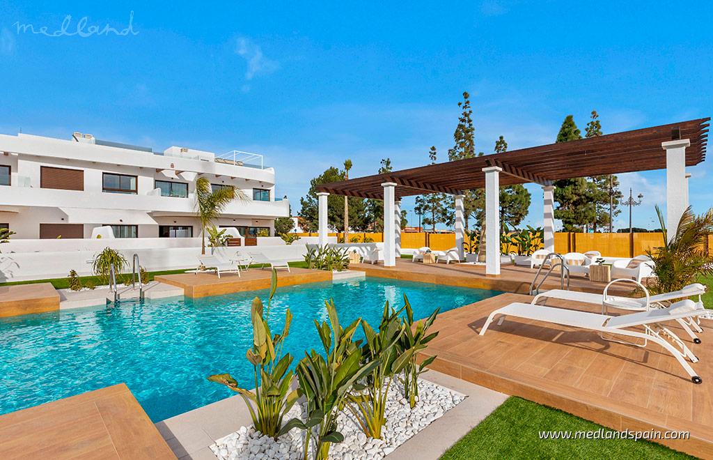 Villa en Los Alcázares, Murcia, España 3 dormitorios, 113 m2 No. 164753