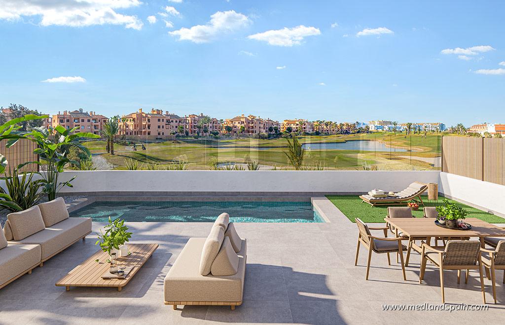Villa en Los Alcázares, Murcia, España 3 dormitorios, 113 m2 No. 164753