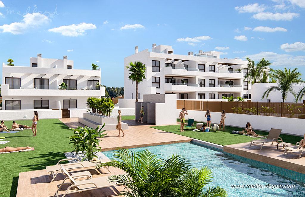 Villa en Los Alcázares, Murcia, España 3 dormitorios, 113 m2 No. 164753