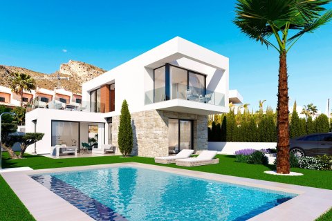 Villa i Finestrat, Alicante, Spanien 3 sovrum, 155 kvm. Nr. 112218