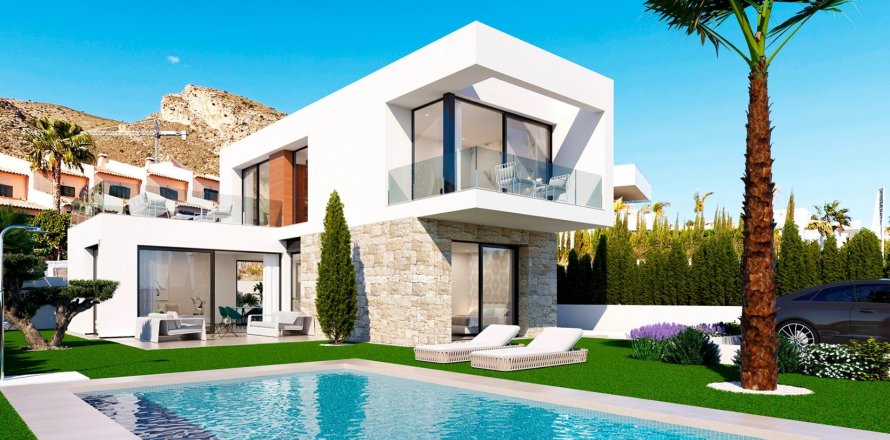 Villa Finestrat, Alicante, Spagna 3 camere da letto, 155 mq. N° 112218