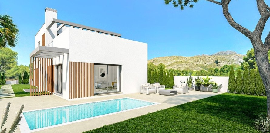 Willa w Finestrat, Alicante, Hiszpania 3 sypialnie, 203 mkw. nr 142644