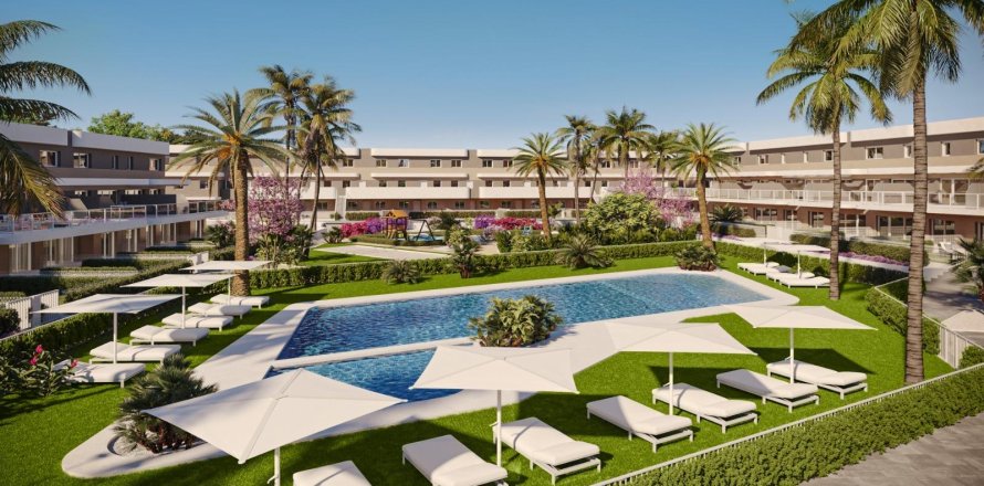 Квартира в Монфорте-дель-Сид, Аликанте, Испания 2 спальни, 95.24м2 №142650