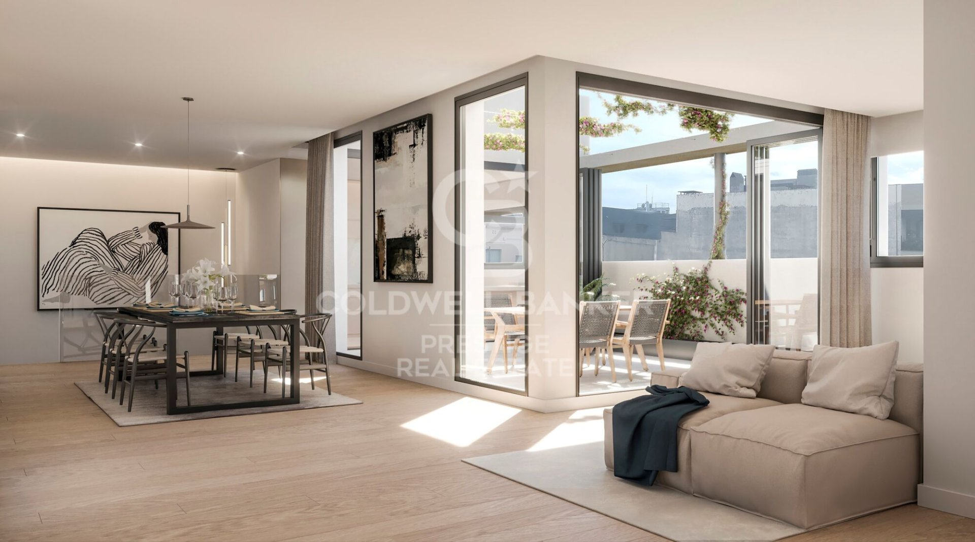Penthäuser in Barcelona, Spanien 3 Schlafzimmer, 215 m2 Nr. 160288