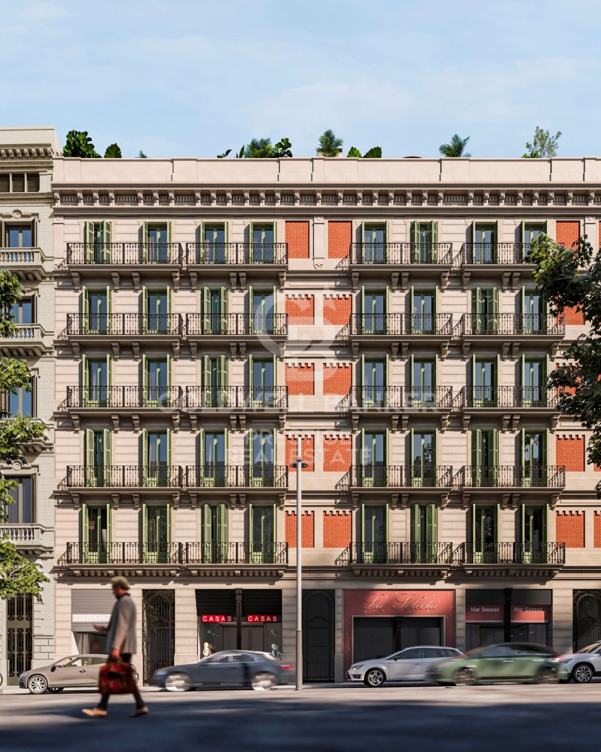 Penthäuser in Barcelona, Spanien 3 Schlafzimmer, 215 m2 Nr. 160288