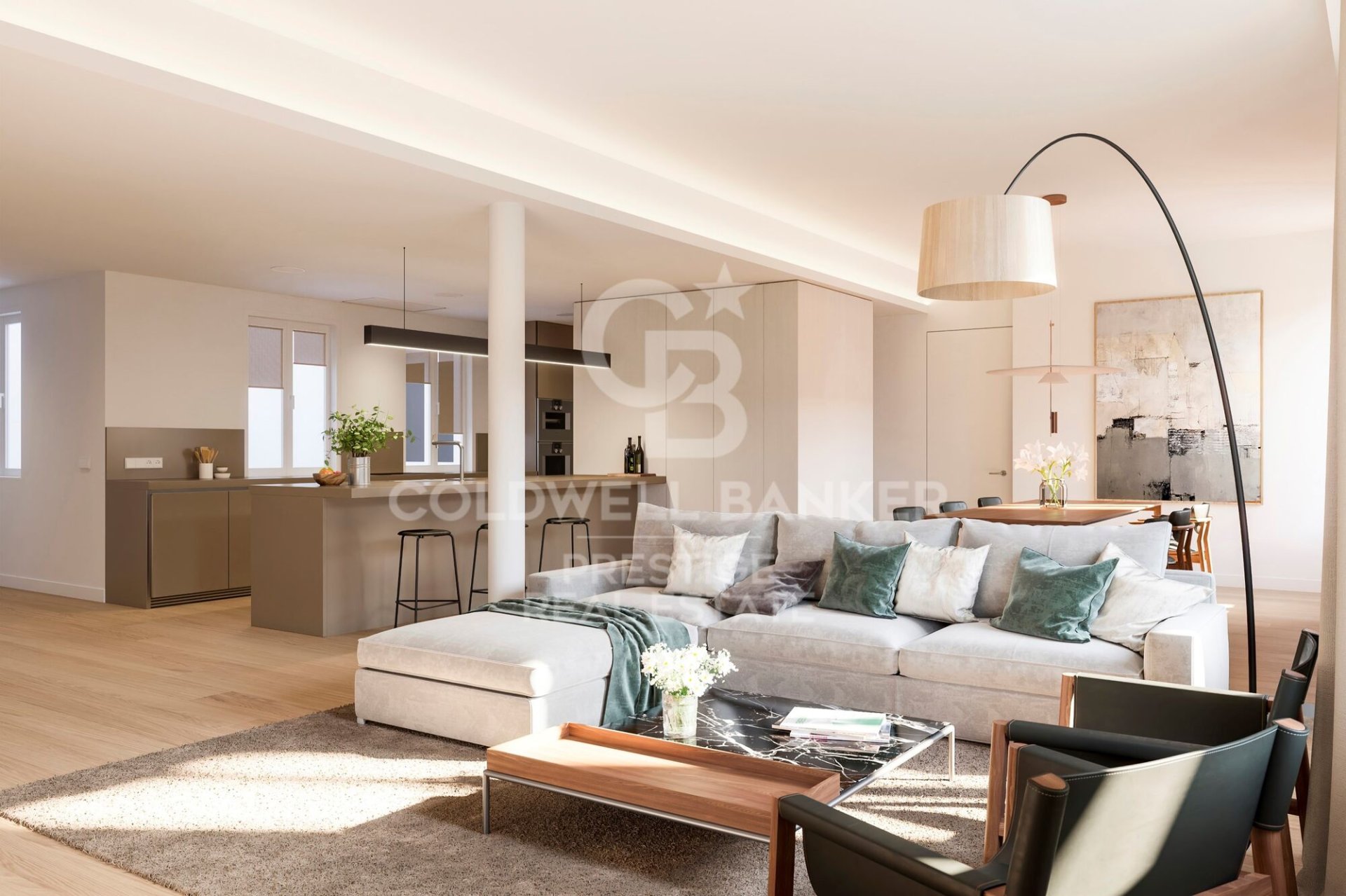 Penthäuser in Barcelona, Spanien 3 Schlafzimmer, 215 m2 Nr. 160288