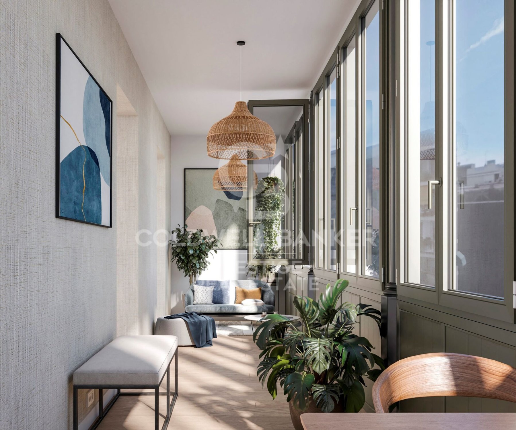Penthäuser in Barcelona, Spanien 3 Schlafzimmer, 215 m2 Nr. 160288