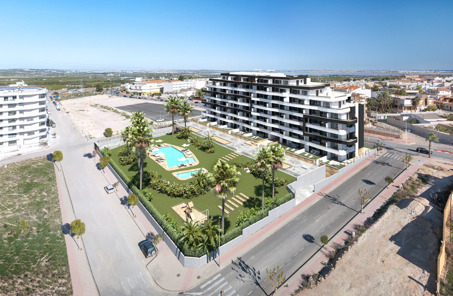 Apartment à San Miguel de Salinas, Alicante, Espagne 2 chambres, 75 m2 No. 137219