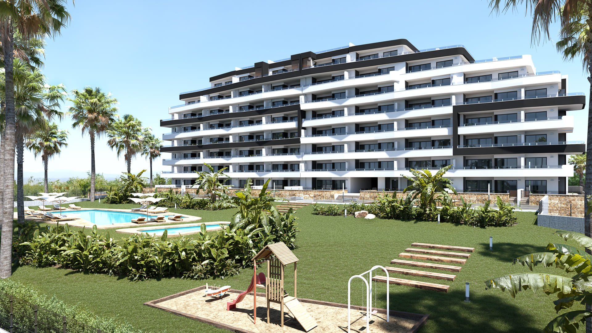 Apartment à San Miguel de Salinas, Alicante, Espagne 2 chambres, 75 m2 No. 137219