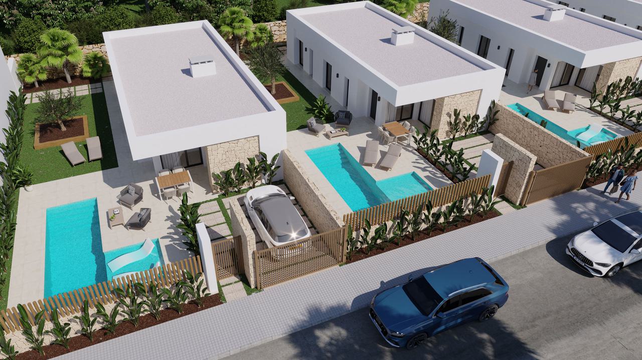 Villa in Benidorm, Alicante, Spain 3 bedrooms, 94 sq.m. No. 72076