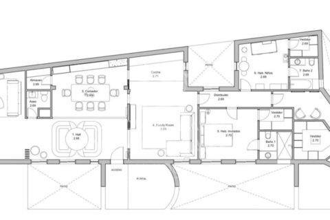 Huoneisto myytävänä Madrid, Espanja, 3 makuuhuonetta, 284 m2 No. 158449 - kuva 26