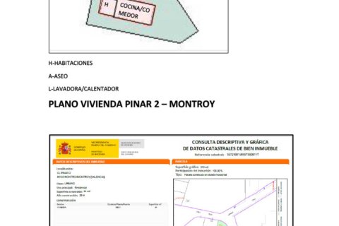 Casa adosada en venta en Montroy, València, España 3 dormitorios, 84 m2 No. 149678 - foto 28