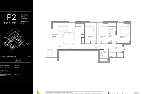 Dzīvoklis pārdošanā Cubelles, Barcelona, Spānijā 3 istabas, 104 m2 Nr. 150609 - attēls 18